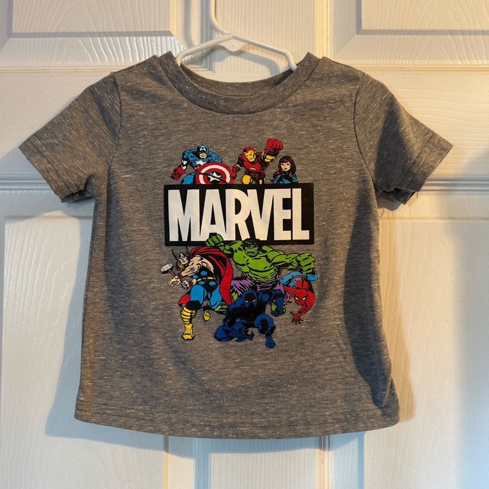 Jumping Beans Marvel Avengers Toddler Boys Graphic Tee 12M